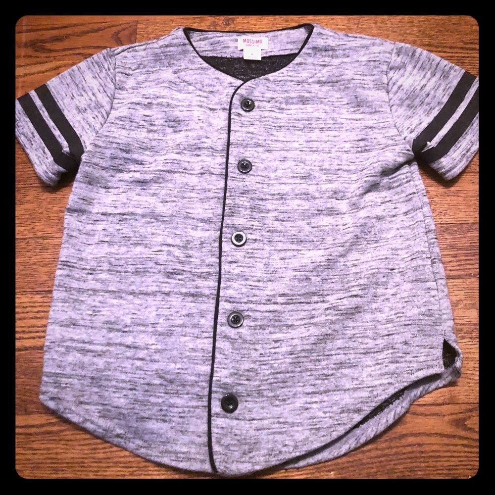 Boys Jersey Like Shirt